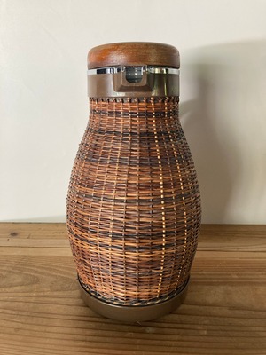 象印　ラタンのポット