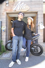 RAISE MIDDLE FINGER - 刺繍Tee(ビッグシルエット) (Sサイズ)