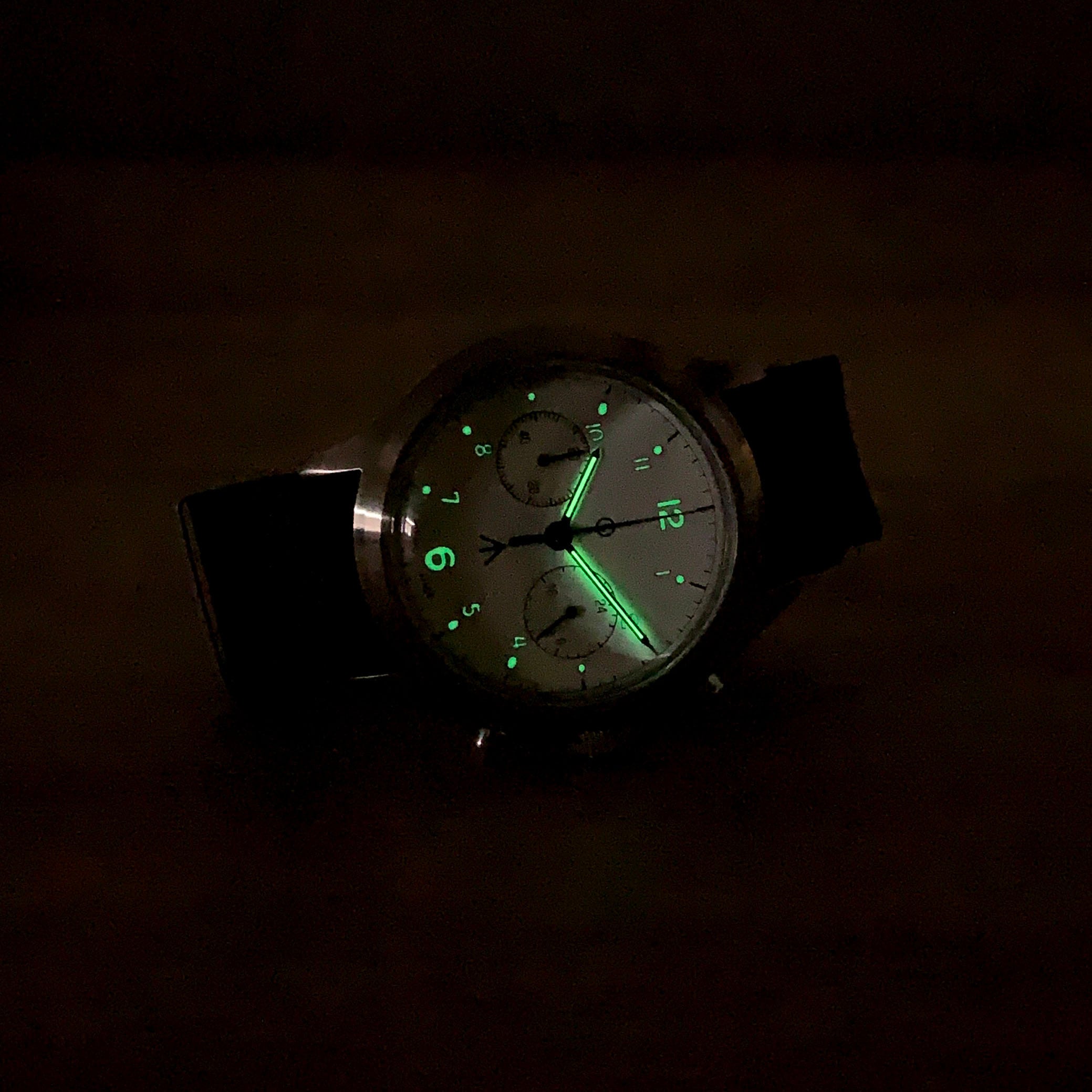 NAVAL MILITARY WATCH MIL.-07 SV/WH-BK British ROYAL Airforce