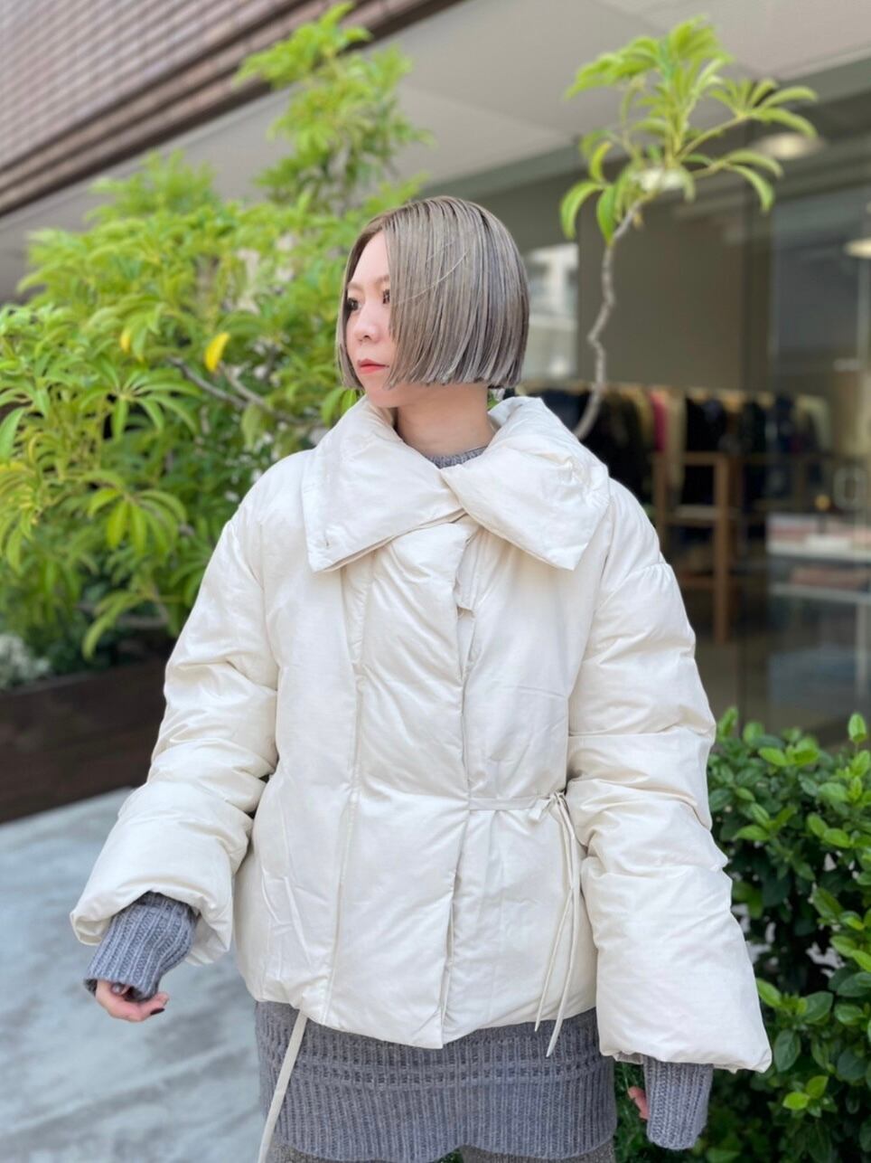 【22AW】3.1 Phillip Lim スリーワンフィリップリム / RIPSTOP DUVET COLLAR PUFFER |  TRENTオンラインショップ　(福岡市セレクトショップ) powered by BASE