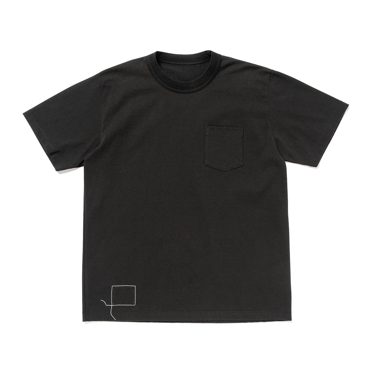 Embroidery T-Shirt 01 / SS / COTTON. SACAI | WTAPS Embroidery T-Shirt 01 / SS / COTTON. SACAI | WTAPS
