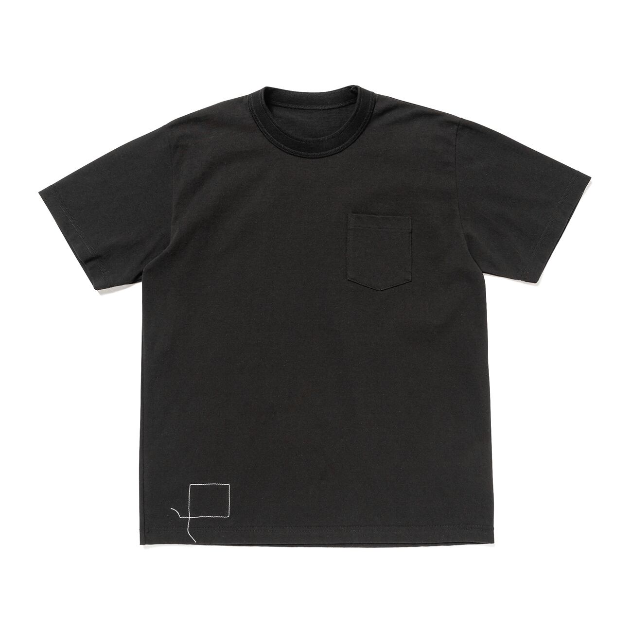 ☆sacai☆ プリーツパネルtee ダークグリーン（Embroidery T-Shirt 01  