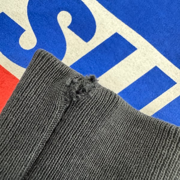 Supreme HYSTERIC GLAMOUR パーカー ブルー M 両面 コムドットやまと着用】シュプリーム×ヒステリックグラマー 両面ロゴ