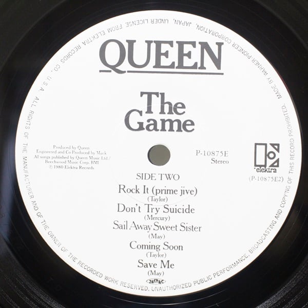 Queen / The Game [P-10875E] - 画像4
