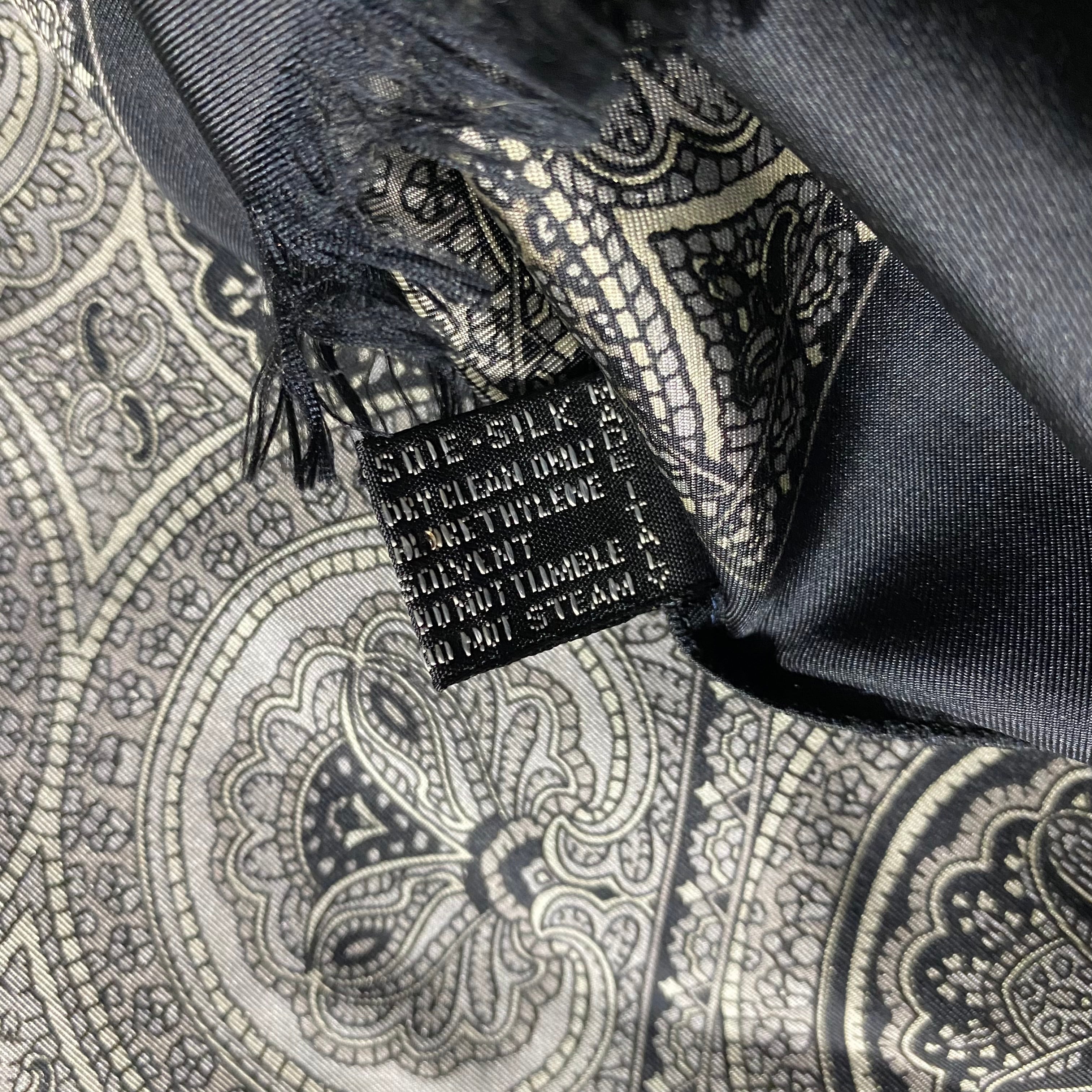 vintage GIANNI VERSACE silk scarf | NOIR ONLINE