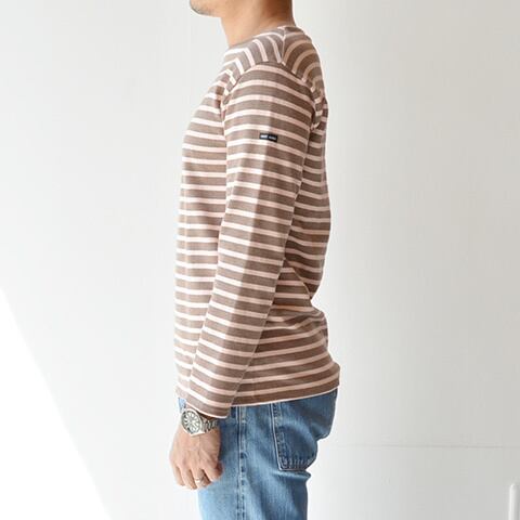 SAINT JAMES(セントジェームス)ボーダーシャツ(OUESSANT)HAZ/ROS