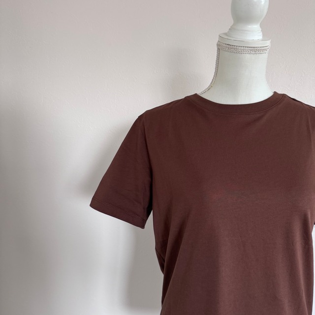 シンプルスムースTシャツ　全3色