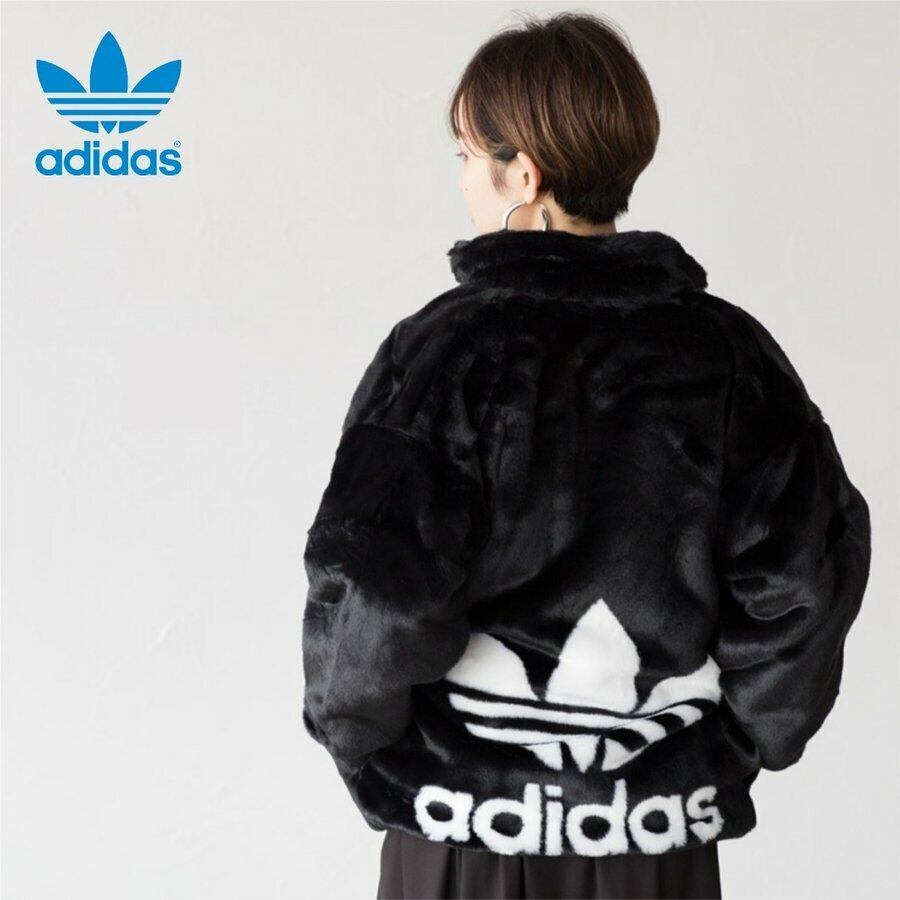 fur jacket adidas