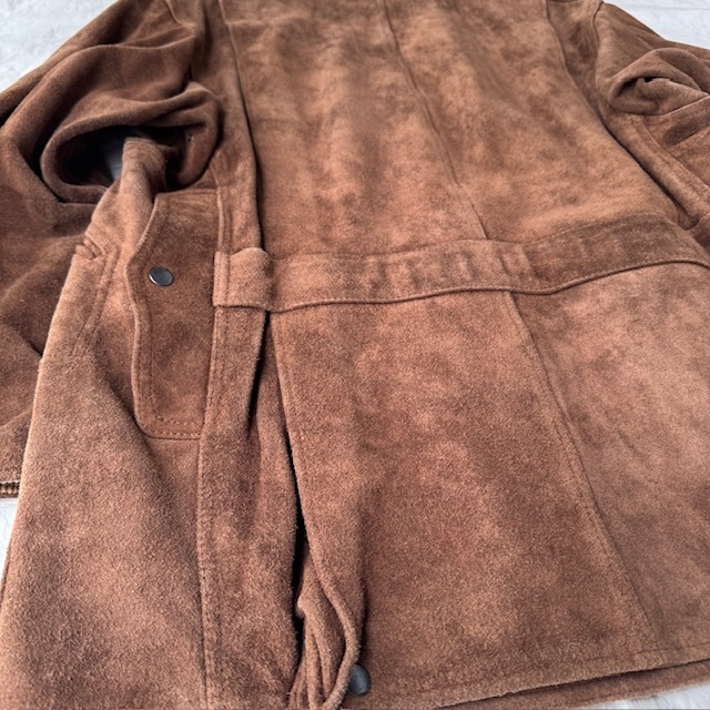 Ralph Lauren Polo Country レザーハンティングジャケット 80s レザー ヴィンテージ古着 画像3