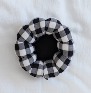 予約【azalea】Mini Canelé (Check Black)