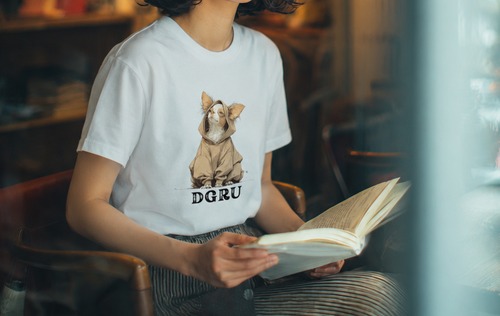 チワワ　ビックシルエットTシャツ