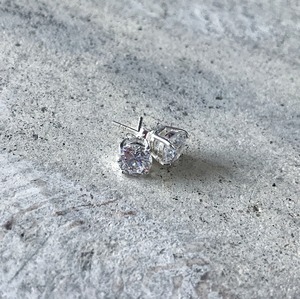 SSS-TOKYO SELECT / zirconia studs silver pierce