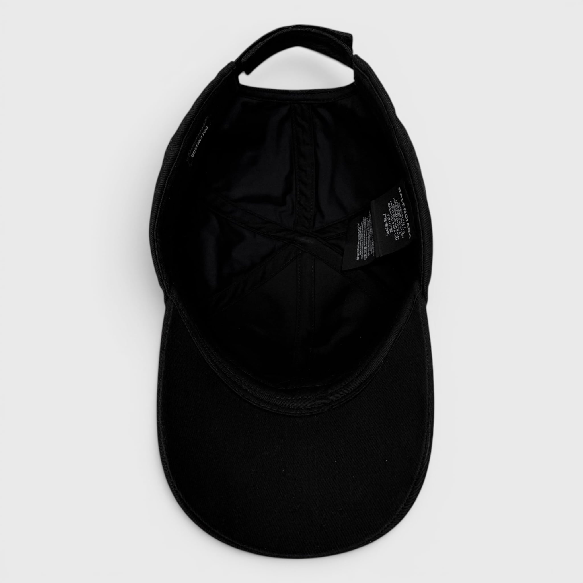 BALENCIAGA Logo Visor Cap Black L 59 | BRAND RESORT Online |【公式