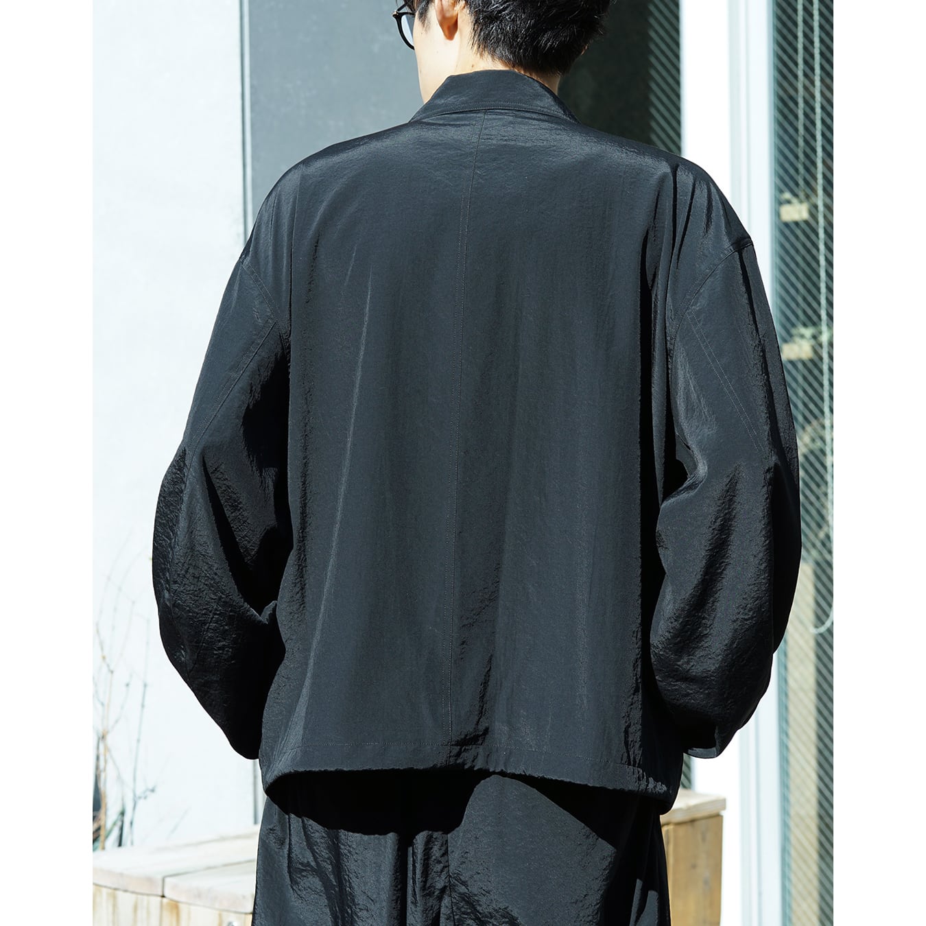 Blanc YM] (ブランワイエム) BL-26S-SSCWJ Salt Shrink Cupro Work JKT