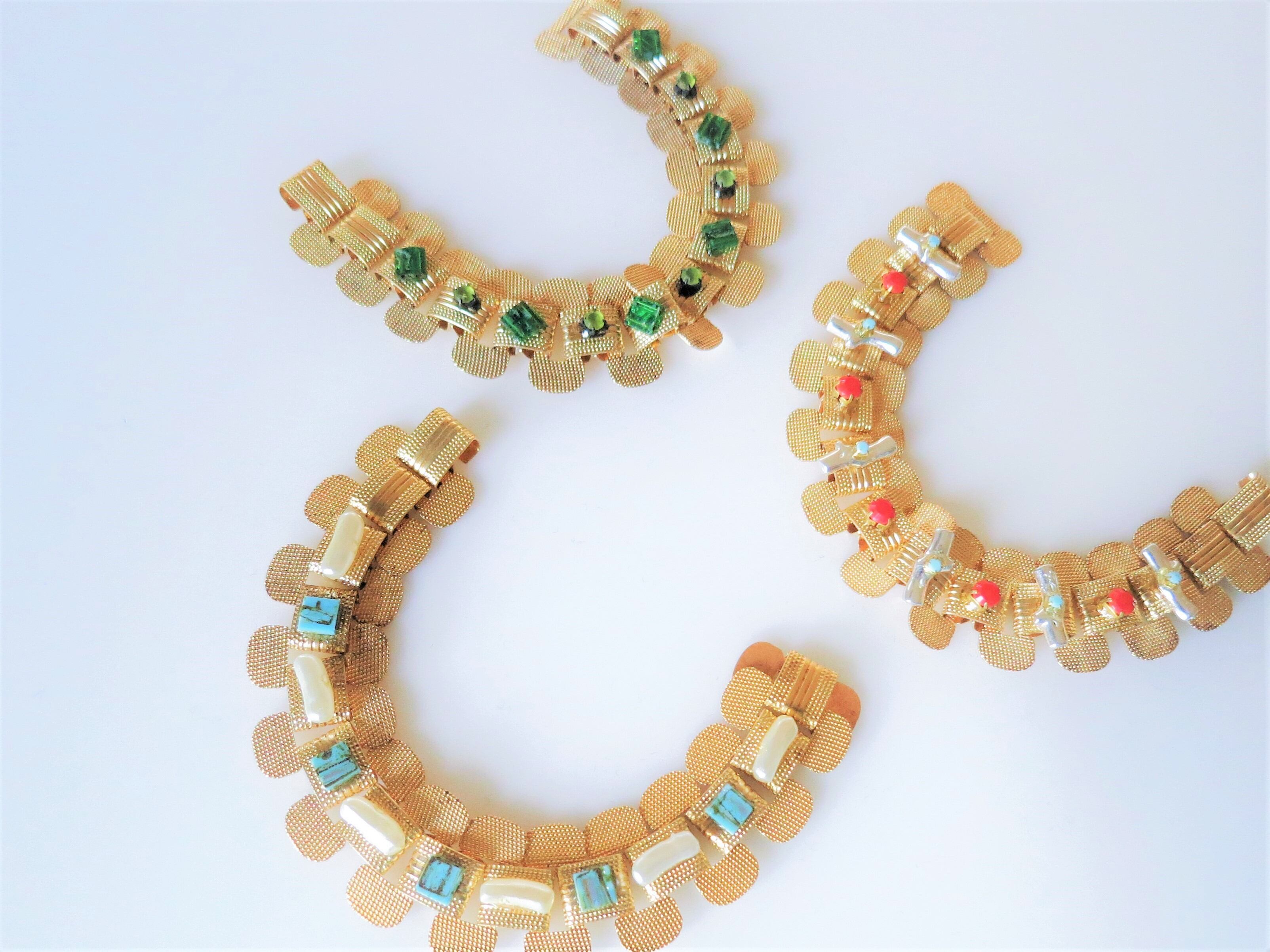 チェーンブレスレット vintage bracelet chain <STP-1/2/3> | Jumelliques