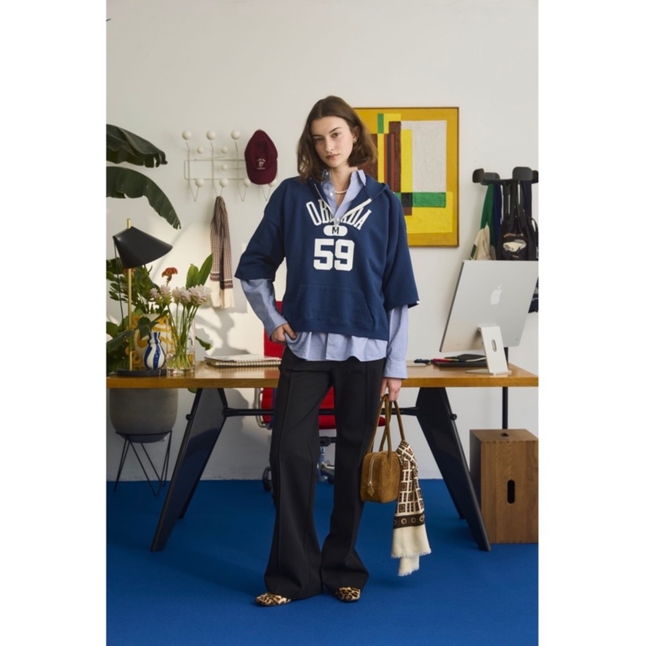 Oblada HALF ZIP HOODIE