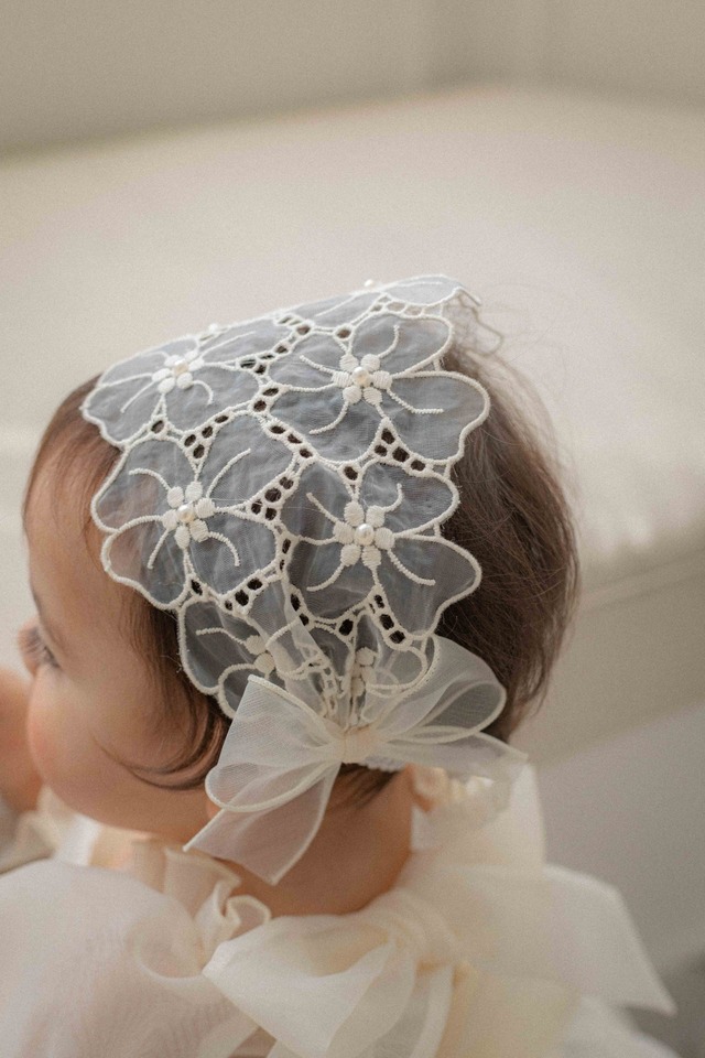 ※お洋服と同梱限定※【1/27〆予約】<OREN> Bliss flower hairband