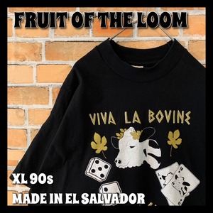 【FRUIT OF THE LOOM】90s オールドTシャツ XLアメリカ古着
