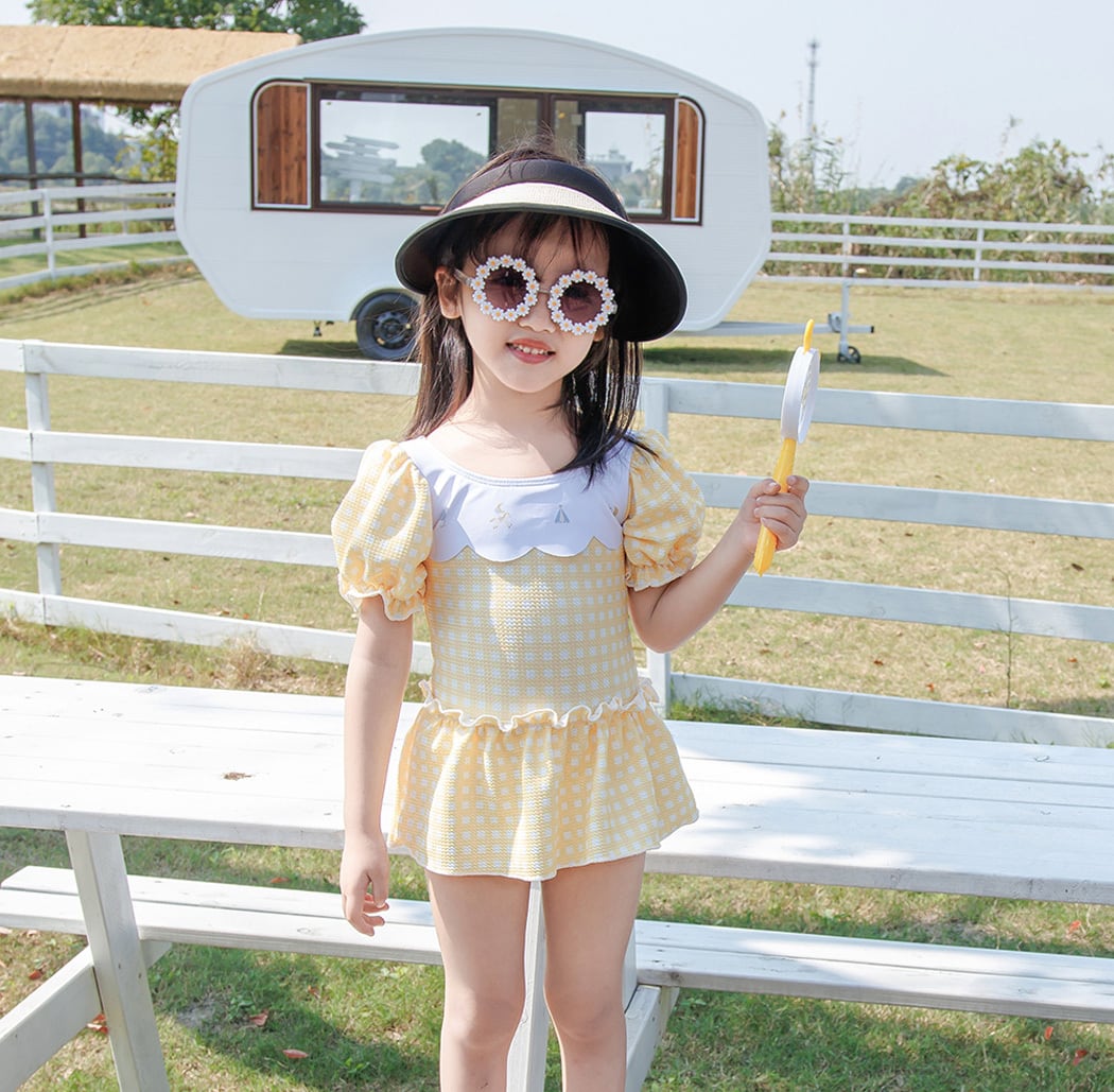 【yuuko 】SaltySEAギンガムチェック ワンピース水着Lサイズ yuuko 】SaltySEAギンガムチェック ワンピース水着Lサイズ yuuko