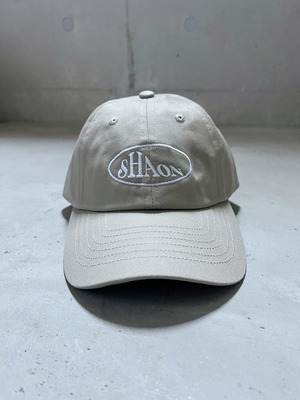 SHAON LOGO CAP BEIGE