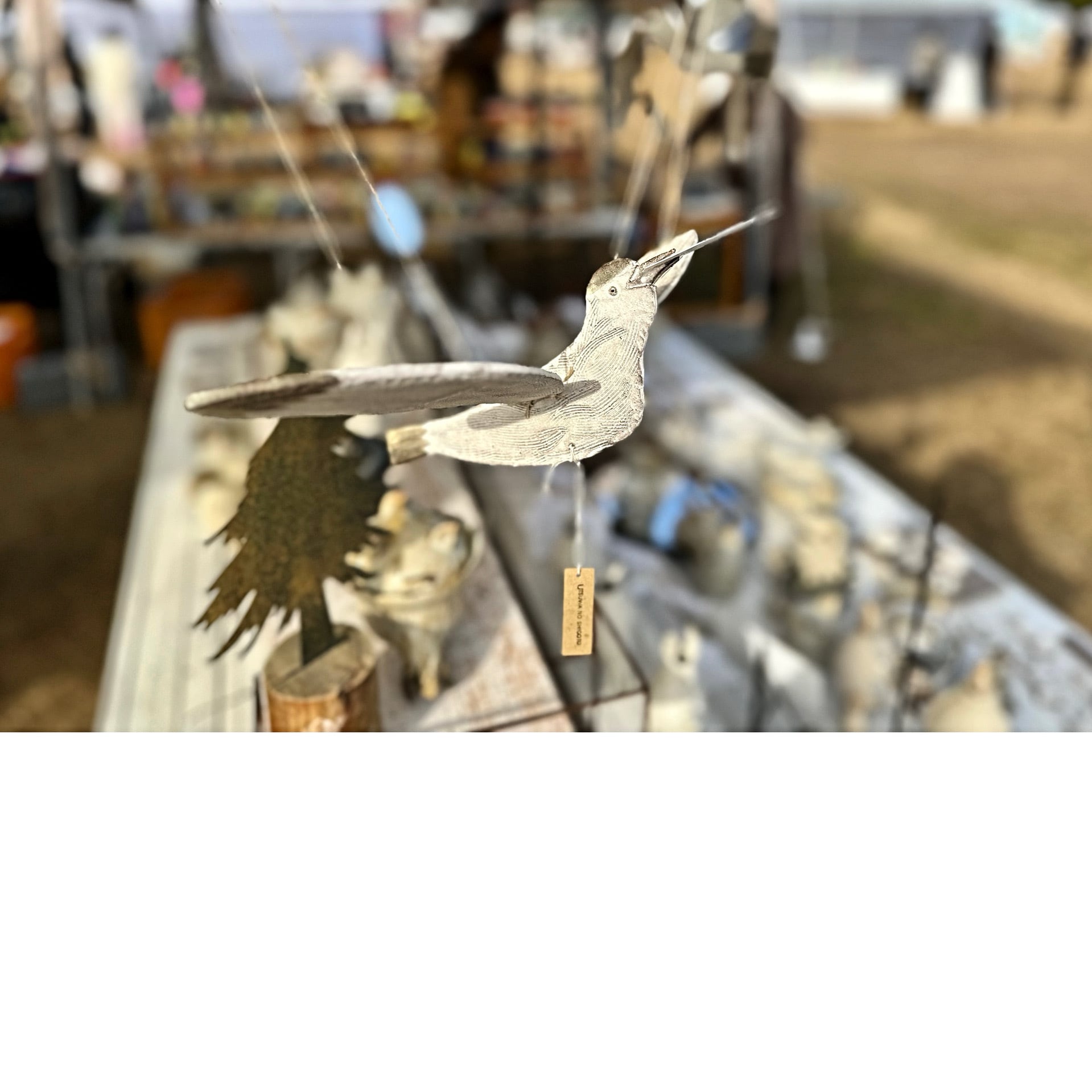 鳥のモビール（小サイズ）(ハンガー付き) | 器のしごと utsuwa no