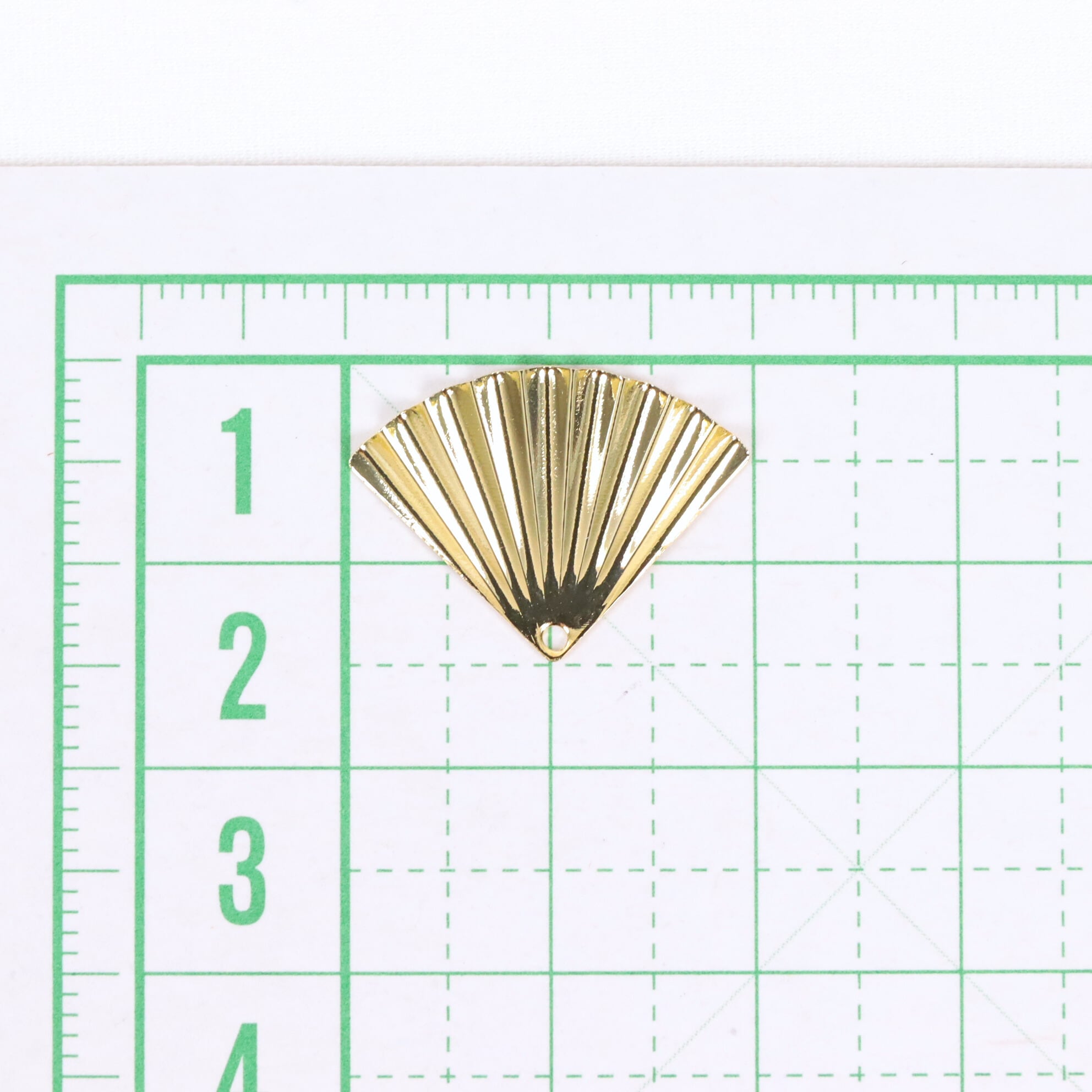 銀細工またよしシルバー 扇形チャーム 1個 歯 虫歯 立体 ステンレス リアル ハロウィン パーツ
