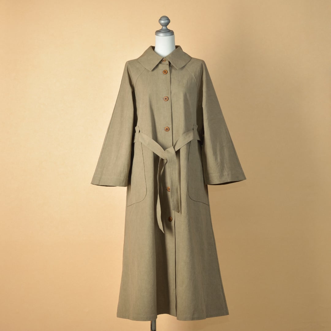 meltthelady ヘビートレンチコートⅡ 厳しく 