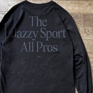 〈残りわずか〉J.S. The Jazzy Sport All Pros ロングスリーブ Tシャツ／ブラック