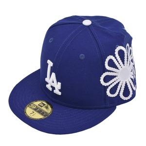 【DIGITAL GROUPI3】EMBROIDERY LA W/WHITE DODGERS FITTED(BLUE)