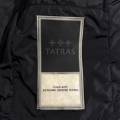 TATRAS タトラス NOKO ノコ ノーカラー ダブルジップ ライト ダウンジャケット サイズ 160/84A /ブラック/レディース