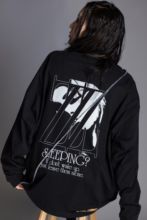 Let them be L/S T-shirt / Black