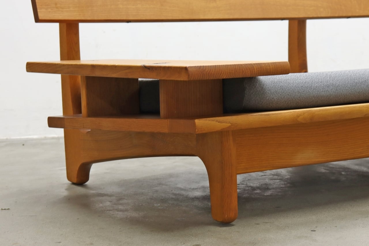 HIDA 飛騨産業 キツツキ 森のことば オーク無垢材 3Pソファ ナチュラル