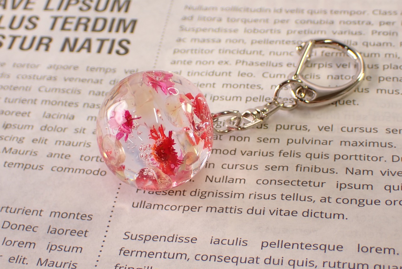 シトリンレジンチャーム　 [D11‐310]