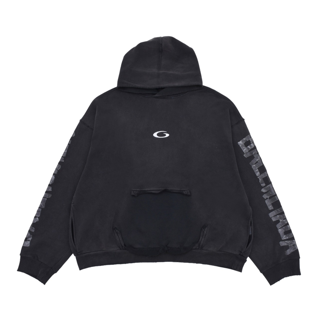 【BALENCIAGA】Ripped Pocket Hoodie - 5
