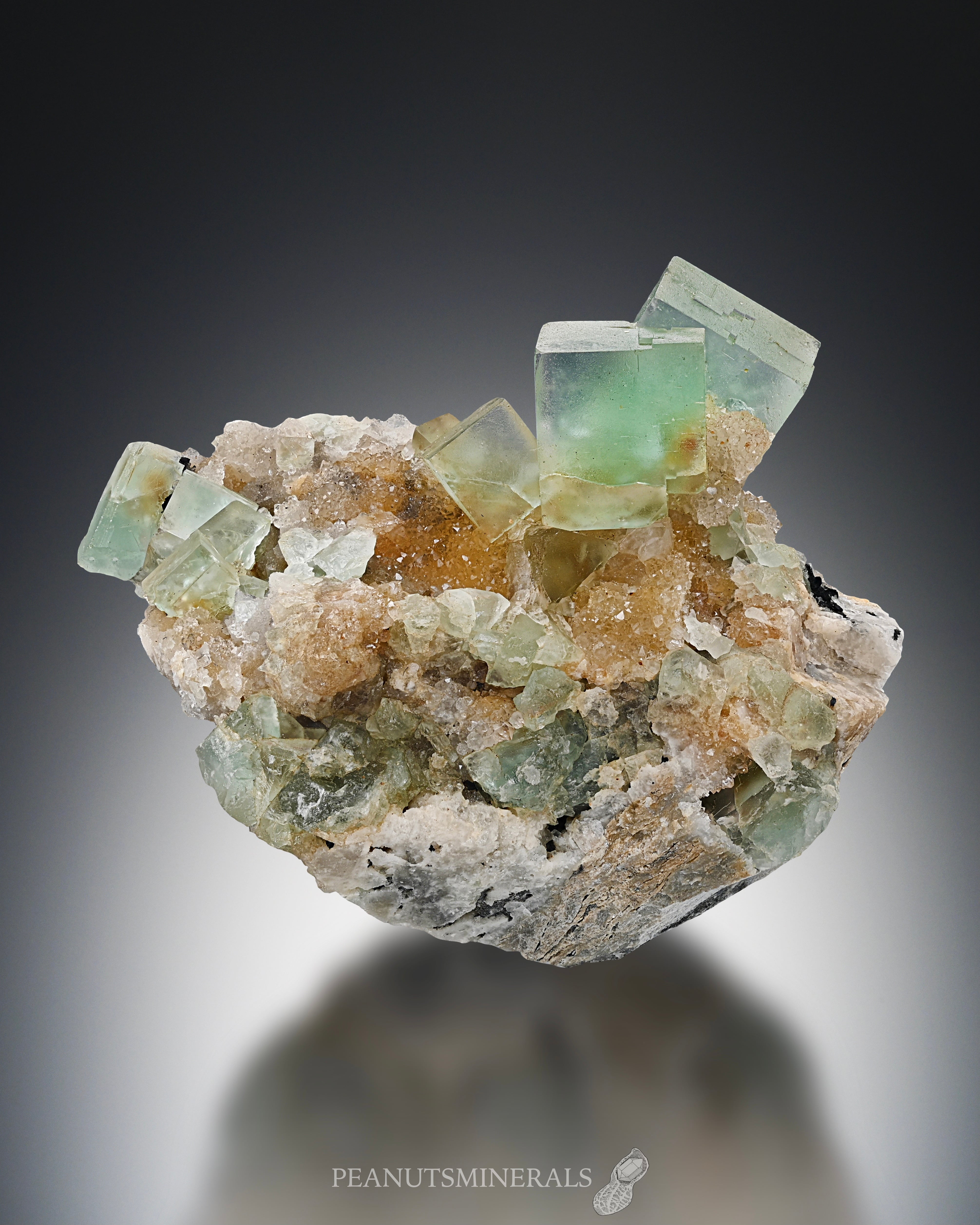 フローライト / クォーツ【Fluorite with Quartz】フランス産 