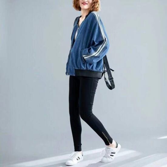 サイドラインデニムジャケット