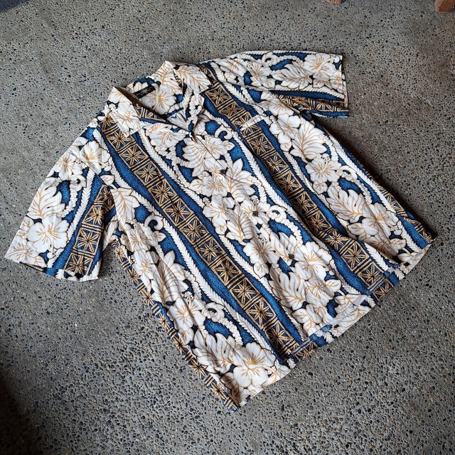 ハワイ製 ハワイアンシャツ used [307041]