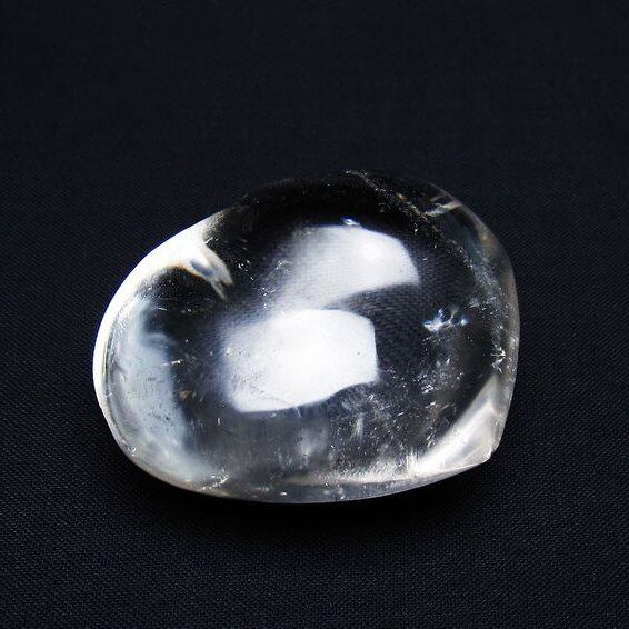 水晶 ハート置物 一点物 145-1578