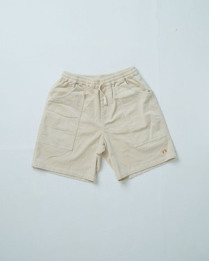 26SS-09 LUKE'S CORD SHORTS  /OFF WHITE