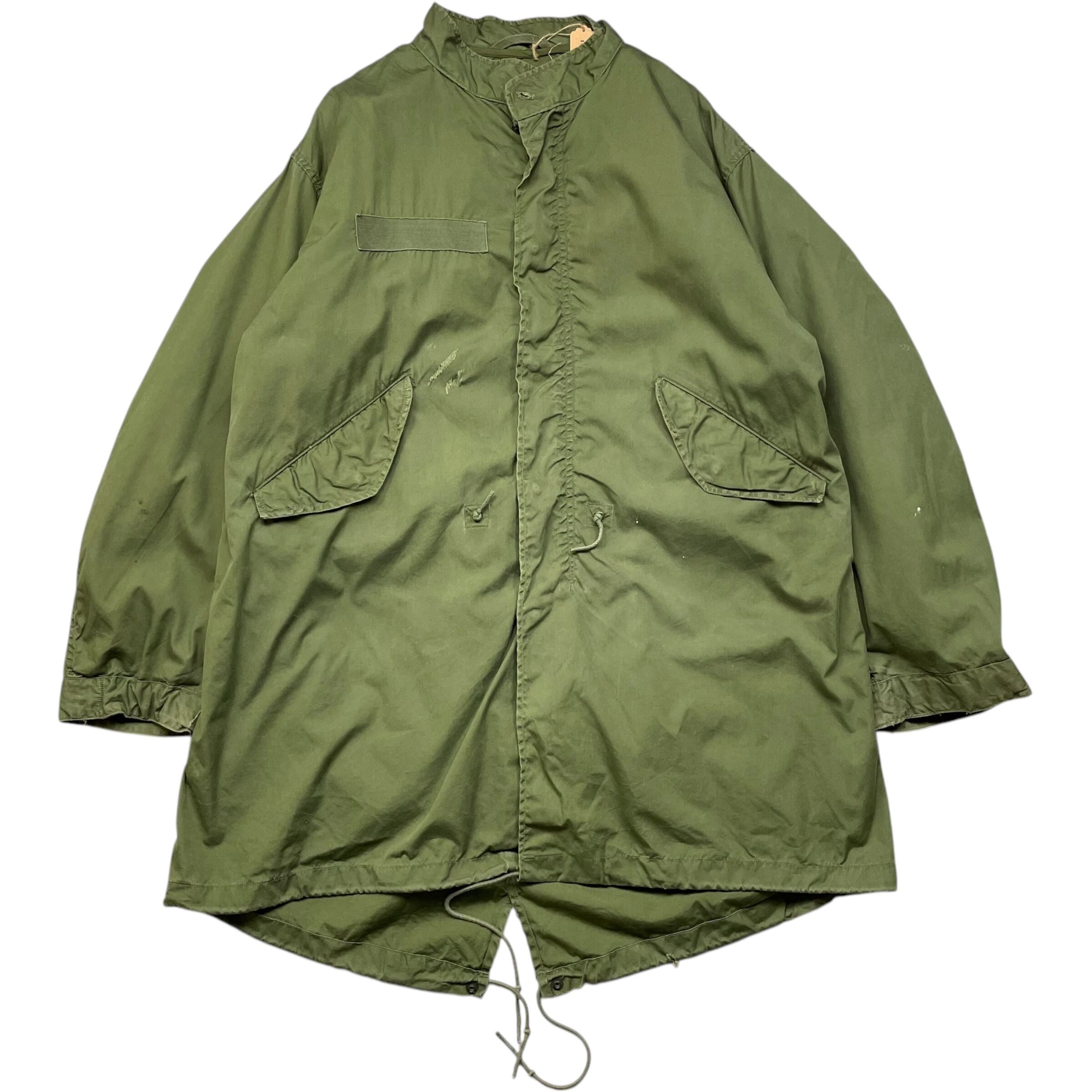 《M》 U.S.ARMY アメリカ陸軍 M-65 フィッシュテールパーカー モッズコート ミリタリージャケット 80年代 vintage no.5812