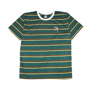 TELEVISISTAR FILMER SUNFLOWER HORSE STRIPE TEE DGY STRIPE