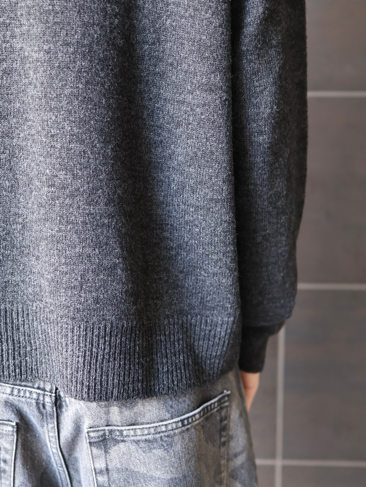 【26aw/ROLDSKOV】rambo polo dark grey