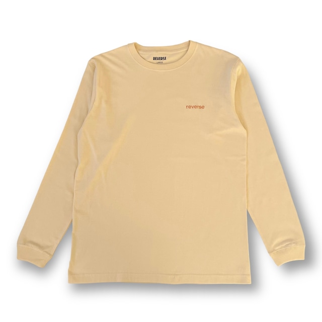 Reverse Original - Logo L/S Tee - Natural