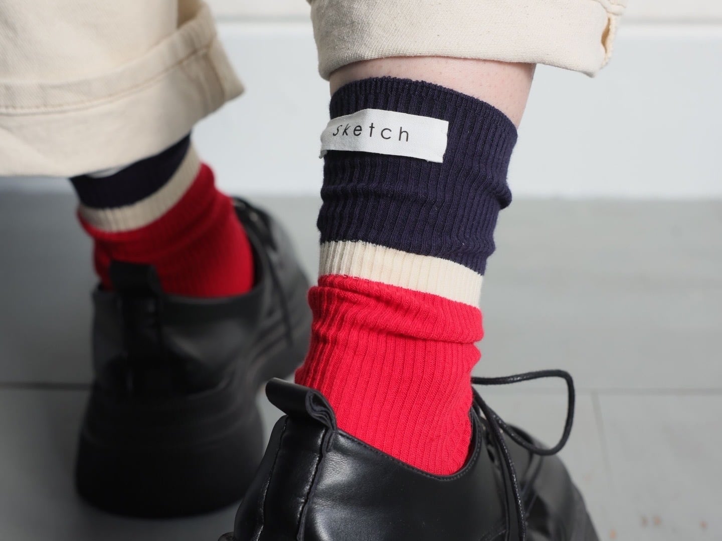 kansano / 【Free size】Mental Sketch socks