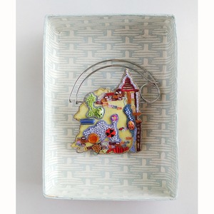 ヴェネツィアの壁ブローチ&ピンブローチ