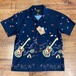 アロハシャツ(Guitar) Navy / UNIVERD72 40718