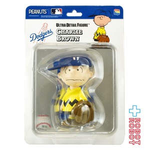 メディコム UDF MLB × ピーナッツ ロサンゼルス ドジャース チャーリーブラウン ビニールフィギュア 未開封
