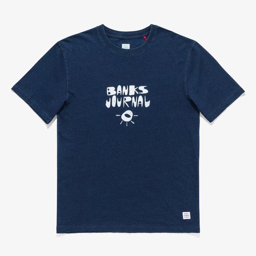 BANKS JOURNAL バンクスジャーナル　TY WILLIAMS BEING Tシャツ 半袖 DIRTY DENIM ATS0500