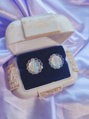 【LUMINOUS MADONNA IN SILENCE STUD EARRING/(XX343) 】