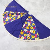 フォークダンス 衣装 Ballerina バレリーナ スカート ブルー系 花 花柄 レース 青 黄 白 緑 カラフル 練習 レッスン ダンス衣装 イベント レディース 華やか かわいい イエロー系 ピンク系 ホワイト系 グリーン系 オレンジ系